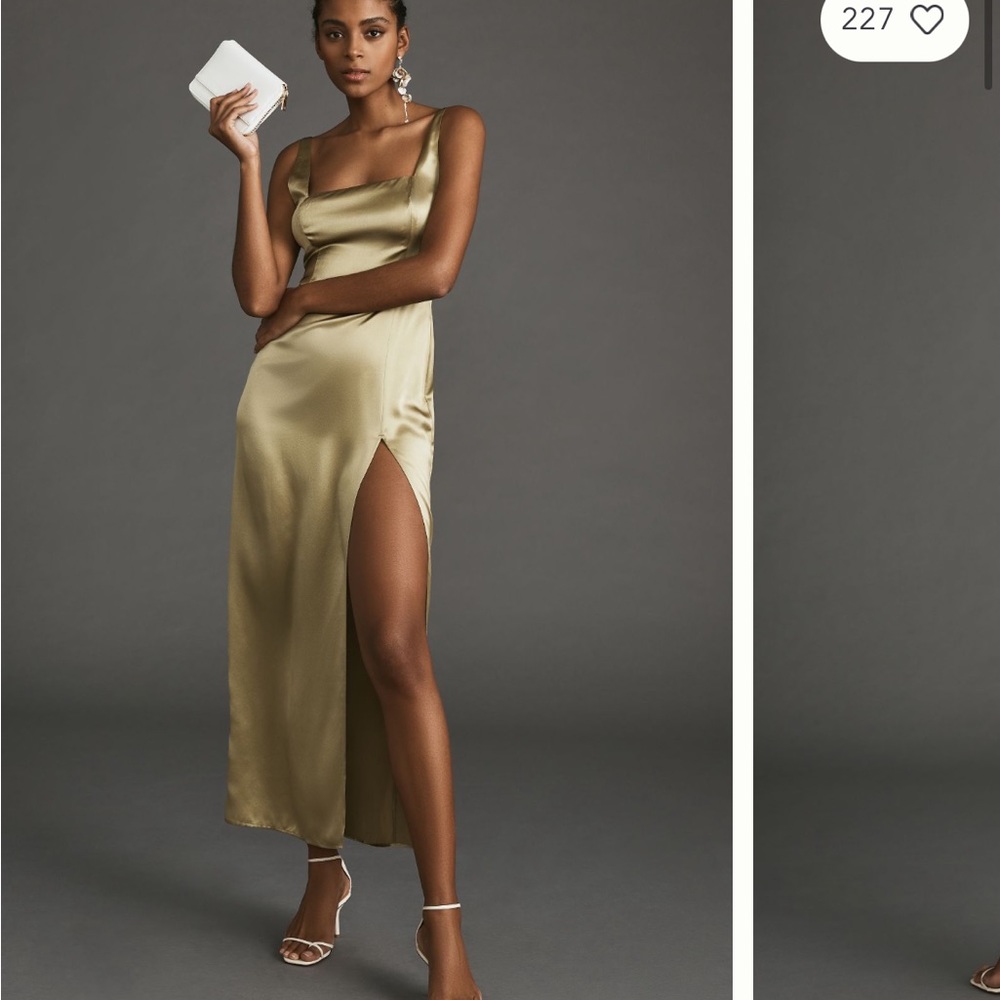 Gorgeous Reformation silk dress